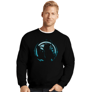 Secret_Shirts Crewneck Sweater, Unisex / Small / Black Sword Master