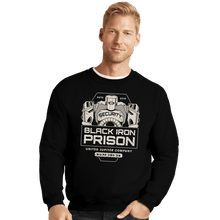 Load image into Gallery viewer, Shirts Crewneck Sweater, Unisex / Small / Black Prison Security Robots
