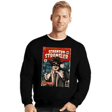 Load image into Gallery viewer, Shirts Crewneck Sweater, Unisex / Small / Black Scranton Strangler
