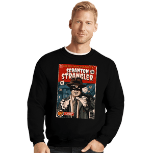 Shirts Crewneck Sweater, Unisex / Small / Black Scranton Strangler