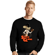 Load image into Gallery viewer, Daily_Deal_Shirts Crewneck Sweater, Unisex / Small / Black A Clockwork Genius
