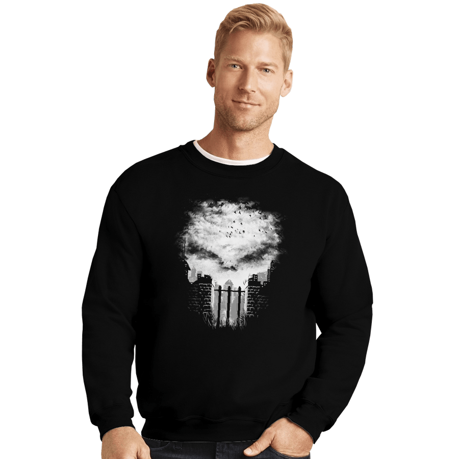 Shirts Crewneck Sweater, Unisex / Small / Black Warzone