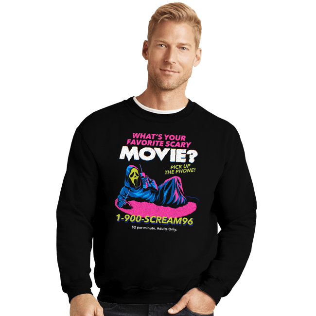 Secret_Shirts Crewneck Sweater, Unisex / Small / Black 1 900 Scream 96
