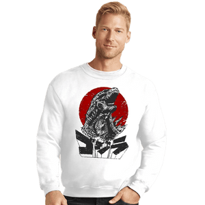 Shirts Crewneck Sweater, Unisex / Small / White The King Will Rise