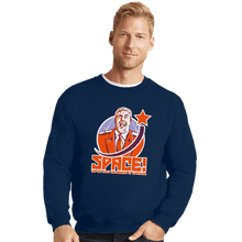 Load image into Gallery viewer, Daily_Deal_Shirts Crewneck Sweater, Unisex / Small / Navy Space!
