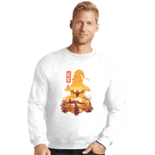 Load image into Gallery viewer, Shirts Crewneck Sweater, Unisex / Small / White Ukiyo Vivi
