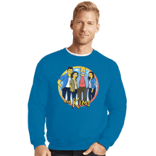 Load image into Gallery viewer, Shirts Crewneck Sweater, Unisex / Small / Sapphire The Kims
