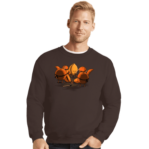 Shirts Crewneck Sweater, Unisex / Small / Dark Chocolate Kill Fruit