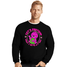 Load image into Gallery viewer, Daily_Deal_Shirts Crewneck Sweater, Unisex / Small / Black Don&#39;t Give A F!
