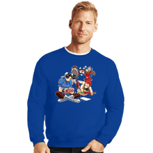 Load image into Gallery viewer, Secret_Shirts Crewneck Sweater, Unisex / Small / Royal Blue Showoffs
