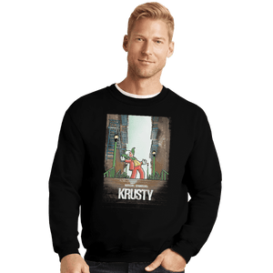 Shirts Crewneck Sweater, Unisex / Small / Black Krusty