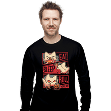 Load image into Gallery viewer, Daily_Deal_Shirts Long Sleeve Shirts, Unisex / Small / Black Roleplayer Routine
