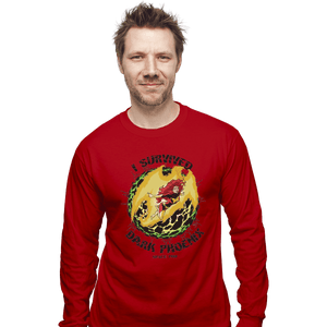 Shirts Long Sleeve Shirts, Unisex / Small / Red I Survived Dark Phoenix