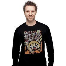 Load image into Gallery viewer, Shirts Long Sleeve Shirts, Unisex / Small / Black Have A Metal Christmas
