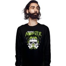 Load image into Gallery viewer, Shirts Long Sleeve Shirts, Unisex / Small / Black New Empire Monster
