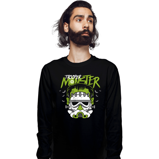 Shirts Long Sleeve Shirts, Unisex / Small / Black New Empire Monster