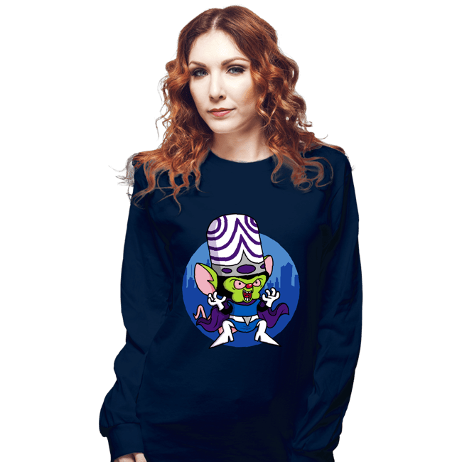 Secret_Shirts Long Sleeve Shirts, Unisex / Small / Navy Double Conqueror!