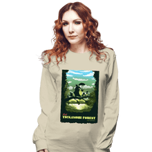 Load image into Gallery viewer, Daily_Deal_Shirts Long Sleeve Shirts, Unisex / Small / Natural Visit Tsukamori Forest
