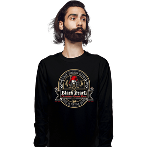 Daily_Deal_Shirts Long Sleeve Shirts, Unisex / Small / Black Black Pearl Rum