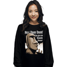Load image into Gallery viewer, Daily_Deal_Shirts Long Sleeve Shirts, Unisex / Small / Black Hey Dum Dum

