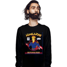 Load image into Gallery viewer, Secret_Shirts Long Sleeve Shirts, Unisex / Small / Black homelander milk
