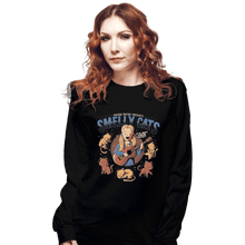Load image into Gallery viewer, Shirts Long Sleeve Shirts, Unisex / Small / Black Smelly Cats
