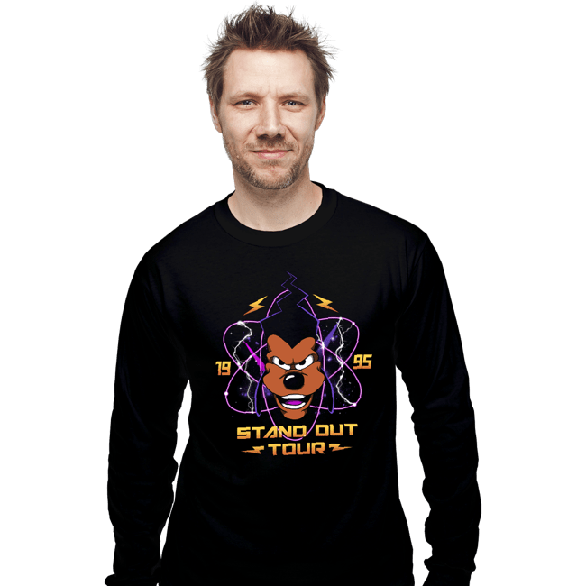 Shirts Long Sleeve Shirts, Unisex / Small / Black Powerline - World Tour