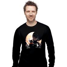 Load image into Gallery viewer, Daily_Deal_Shirts Long Sleeve Shirts, Unisex / Small / Black Viking Night
