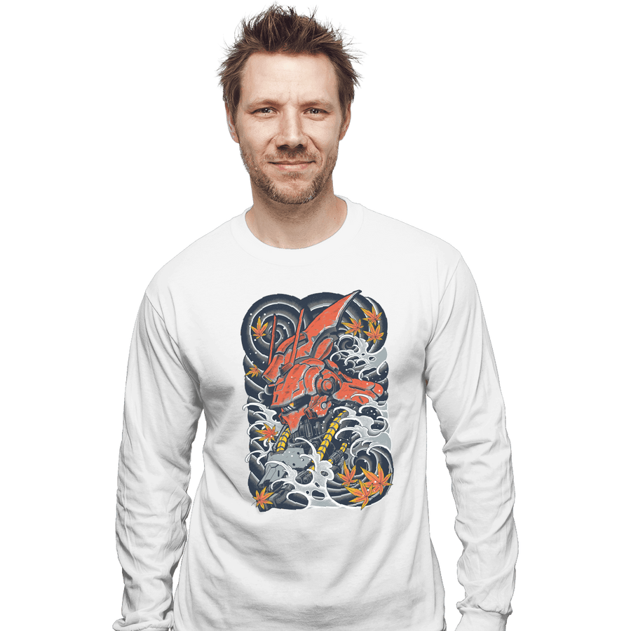 Shirts Long Sleeve Shirts, Unisex / Small / White Char's Counterattack