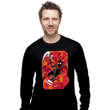 Load image into Gallery viewer, Secret_Shirts Long Sleeve Shirts, Unisex / Small / Black Miles Verse
