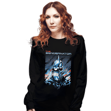 Load image into Gallery viewer, Shirts Long Sleeve Shirts, Unisex / Small / Black Bendernator
