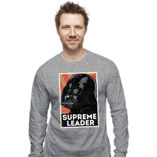 Load image into Gallery viewer, Shirts Long Sleeve Shirts, Unisex / Small / Sports Grey Supreme Leader
