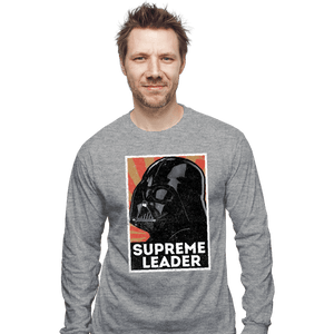 Shirts Long Sleeve Shirts, Unisex / Small / Sports Grey Supreme Leader