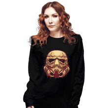 Load image into Gallery viewer, Shirts Long Sleeve Shirts, Unisex / Small / Black Skull Trooper
