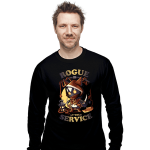 Daily_Deal_Shirts Long Sleeve Shirts, Unisex / Small / Black Rogue's Call