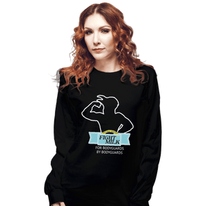 Secret_Shirts Long Sleeve Shirts, Unisex / Small / Black Fight Milk Secret Sale