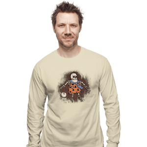 Shirts Long Sleeve Shirts, Unisex / Small / Natural Mysterious fossil