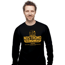 Load image into Gallery viewer, Secret_Shirts Long Sleeve Shirts, Unisex / Small / Black Nostromo
