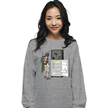Load image into Gallery viewer, Daily_Deal_Shirts Long Sleeve Shirts, Unisex / Small / Sports Grey Boba Fridge
