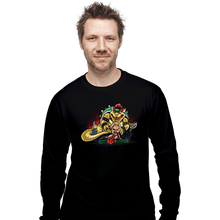 Load image into Gallery viewer, Daily_Deal_Shirts Long Sleeve Shirts, Unisex / Small / Black Bowser the Hutt
