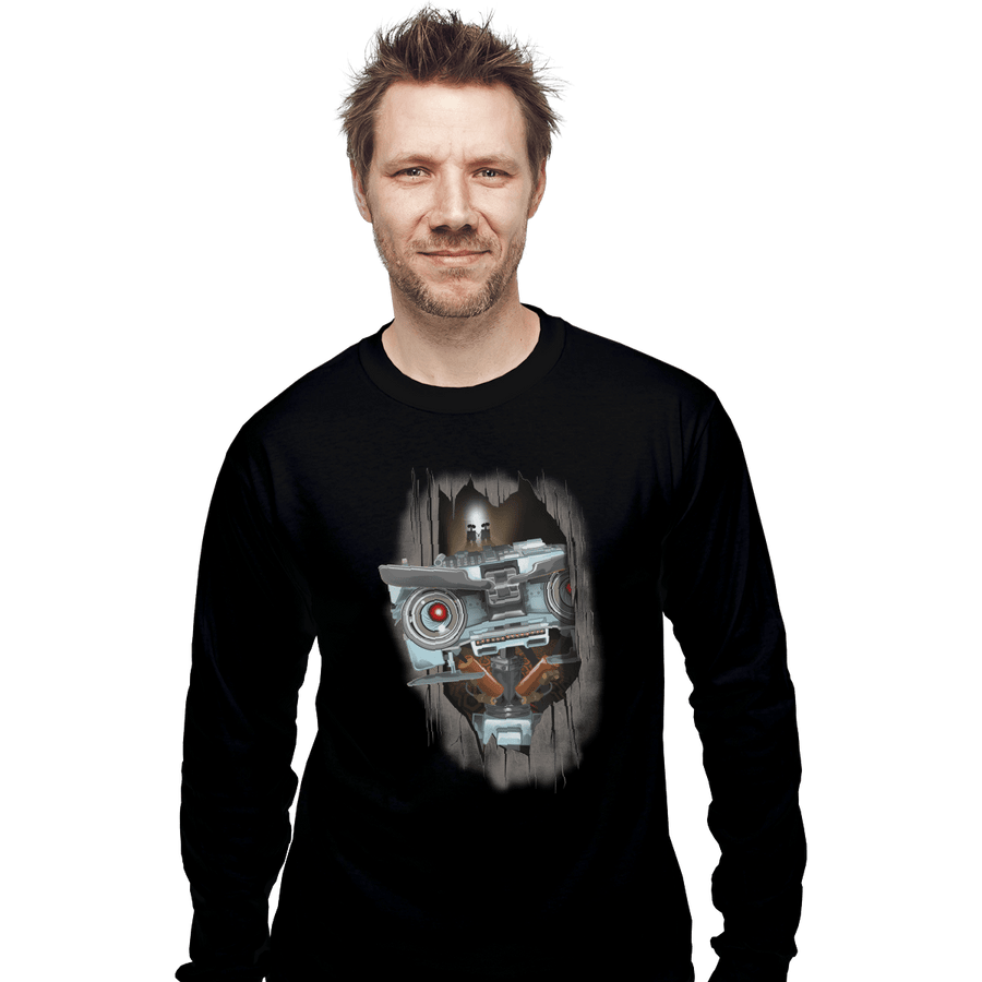 Shirts Long Sleeve Shirts, Unisex / Small / Black Here's Johnny!