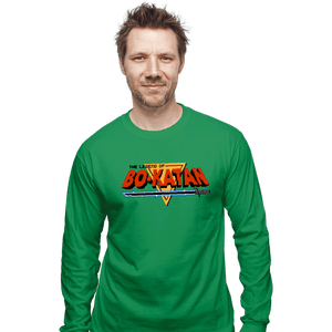 Secret_Shirts Long Sleeve Shirts, Unisex / Small / Irish Green Legend Of Bo-Katan