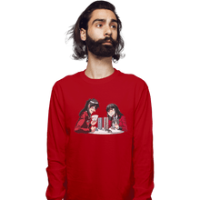 Load image into Gallery viewer, Shirts Long Sleeve Shirts, Unisex / Small / Red All In
