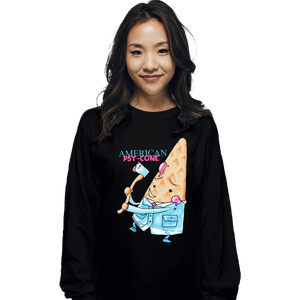 Secret_Shirts Long Sleeve Shirts, Unisex / Small / Black Psy Cone