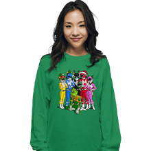 Load image into Gallery viewer, Secret_Shirts Long Sleeve Shirts, Unisex / Small / Irish Green Grinch Ranger!
