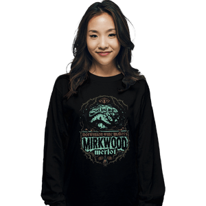 Shirts Long Sleeve Shirts, Unisex / Small / Black Mirkwood Merlot