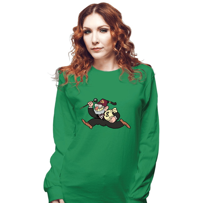 Secret_Shirts Long Sleeve Shirts, Unisex / Small / Irish Green Grunklepoly