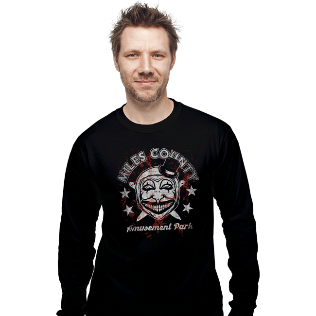 Daily_Deal_Shirts Long Sleeve Shirts, Unisex / Small / Black Miles County