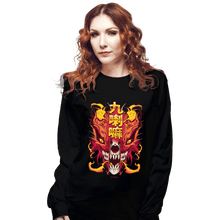 Load image into Gallery viewer, Secret_Shirts Long Sleeve Shirts, Unisex / Small / Black Kurama
