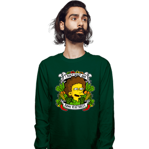Daily_Deal_Shirts Long Sleeve Shirts, Unisex / Small / Forest Darn Veggies